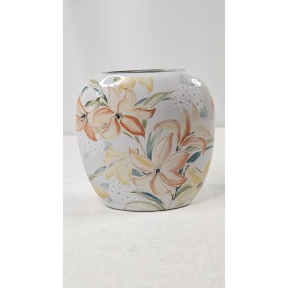 Vintage Flora Design Mini Vase Kimiko Ikeda Otagiri Japan Mid-Century Boho Retro - Picture 3 of 9